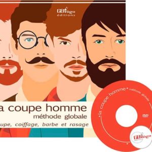 Formation pour apprendre à couper les cheveux et tailler les barbes des hommes. Livre et DVD par Culture Coiffure