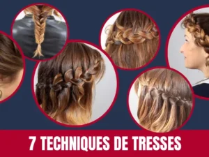 Illustration du cours de Coiffure sur le site www.culture-coiffure.fr pour apprendre à réaliser des tresses collées, des tresses en relief, des tresses épi et des couronnes.