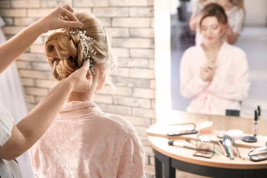 chignons de mariée