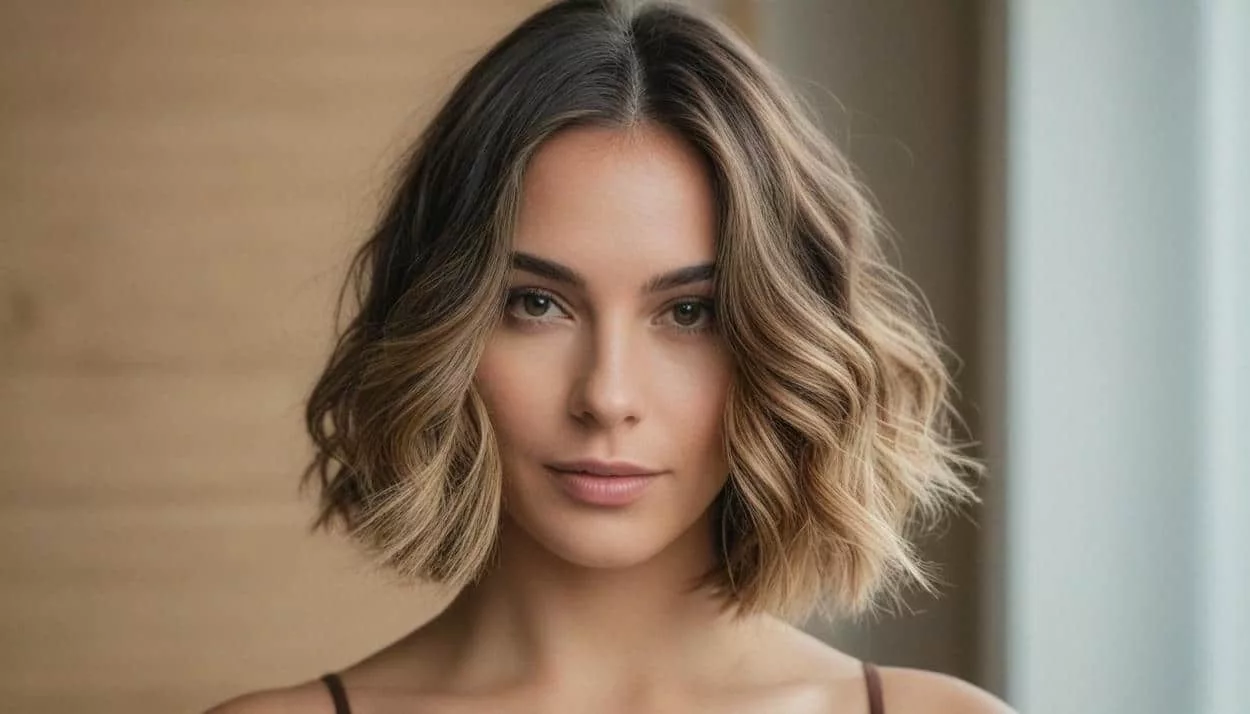 balayage cheveux courts