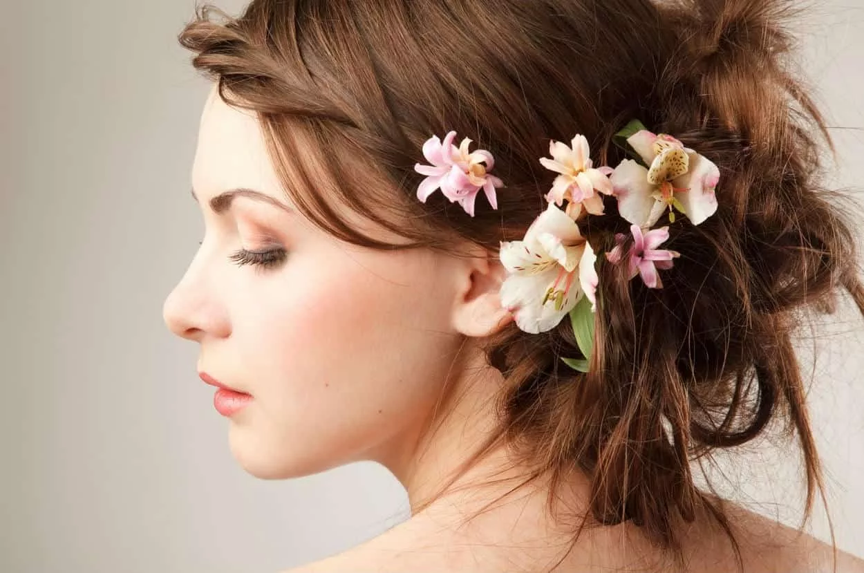 coiffure femme mi-longue mariage