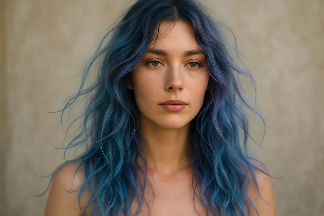 Siren hair bleu Siren hair bleu