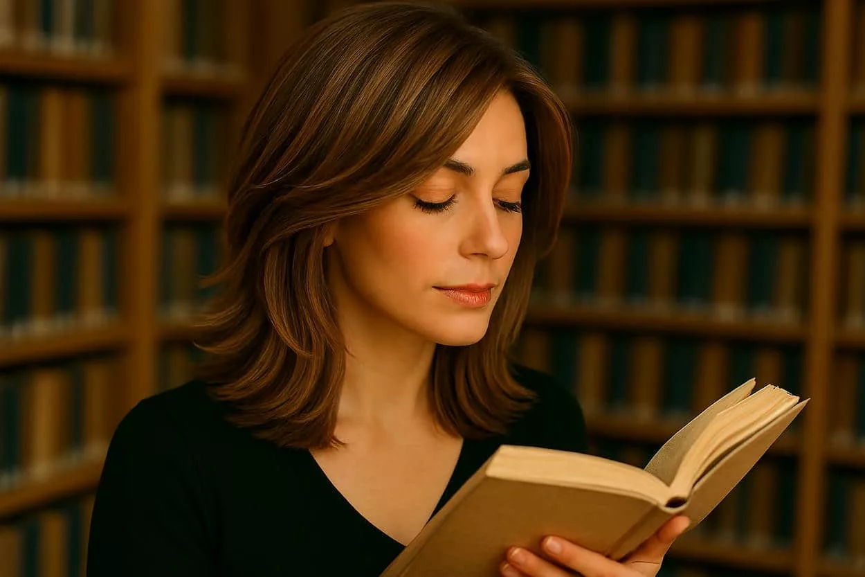 dégradé cheveux fins bibliothèque