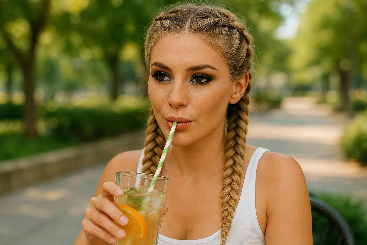 double tresse fishtail