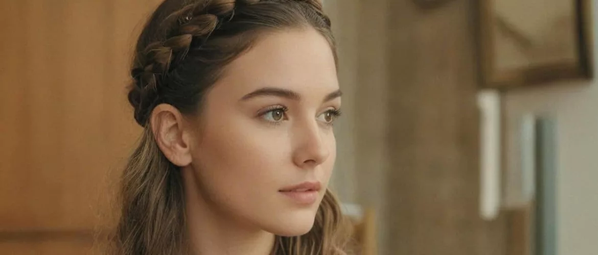 tresse bandeau femme cheveux lâchés