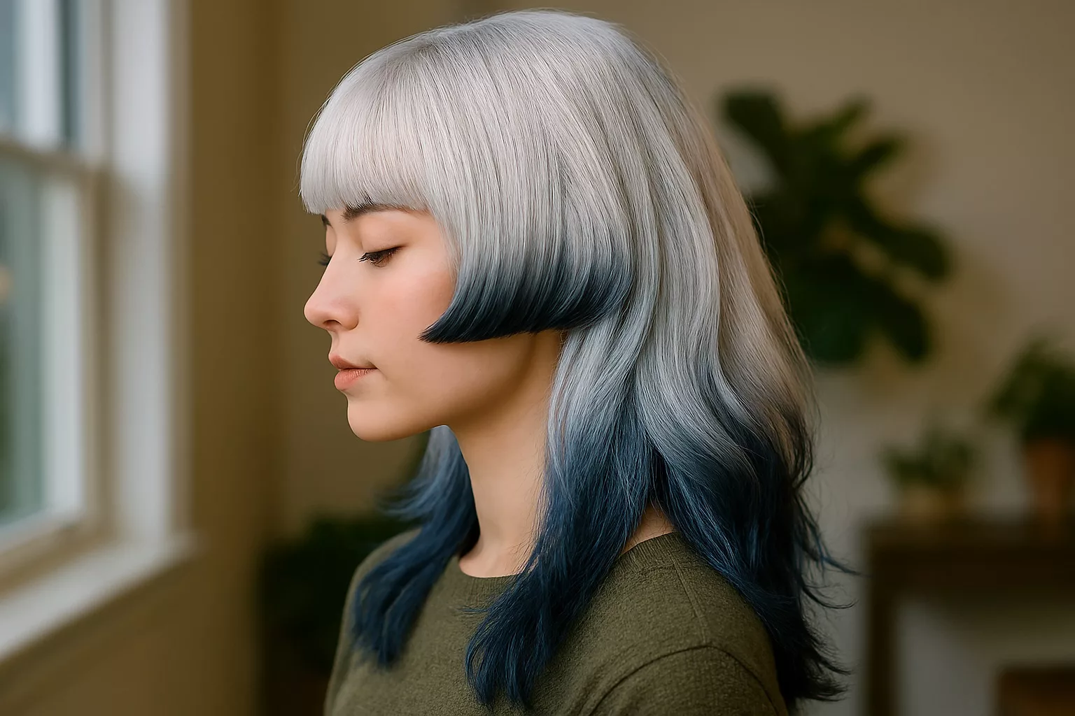 coupe méduse colorée