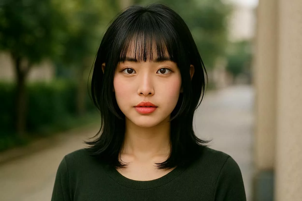 hime cut coupe japonaise