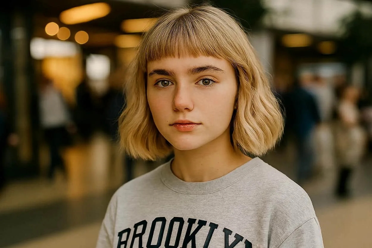 bob à la parisienne