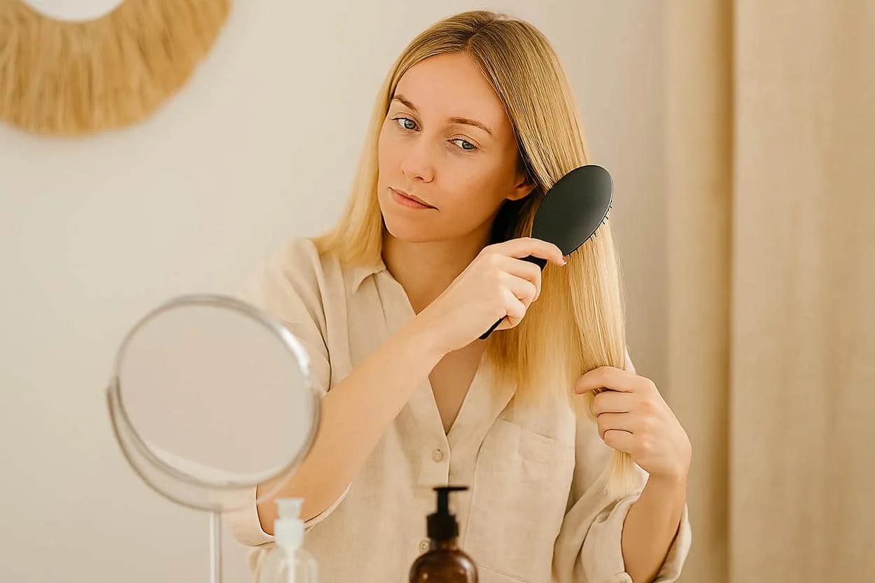 brosse souple -perte de cheveux automne brosse souple -perte de cheveux automne