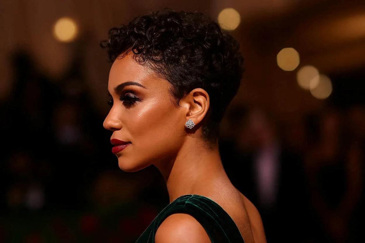 pixie curly