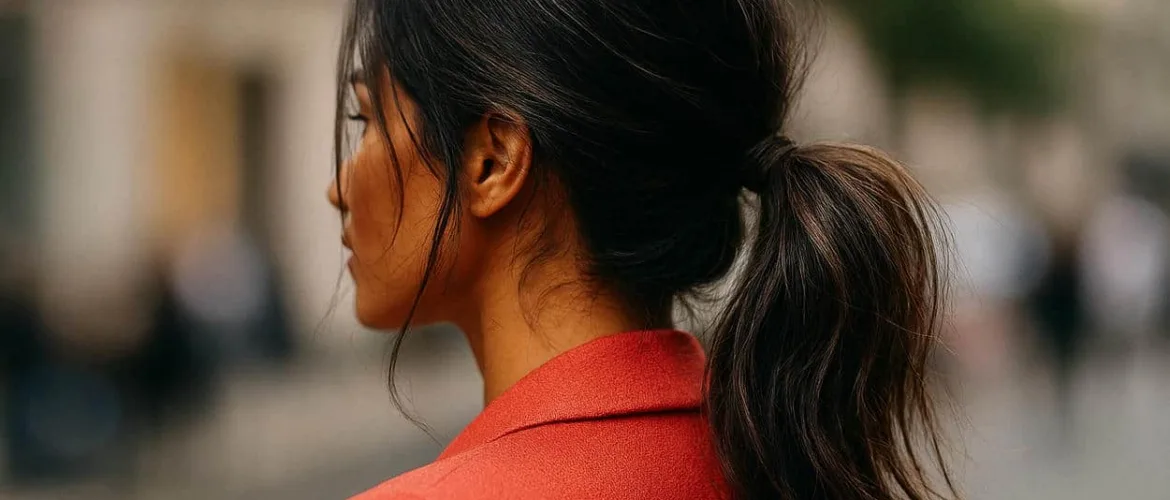 ponytail décontracté