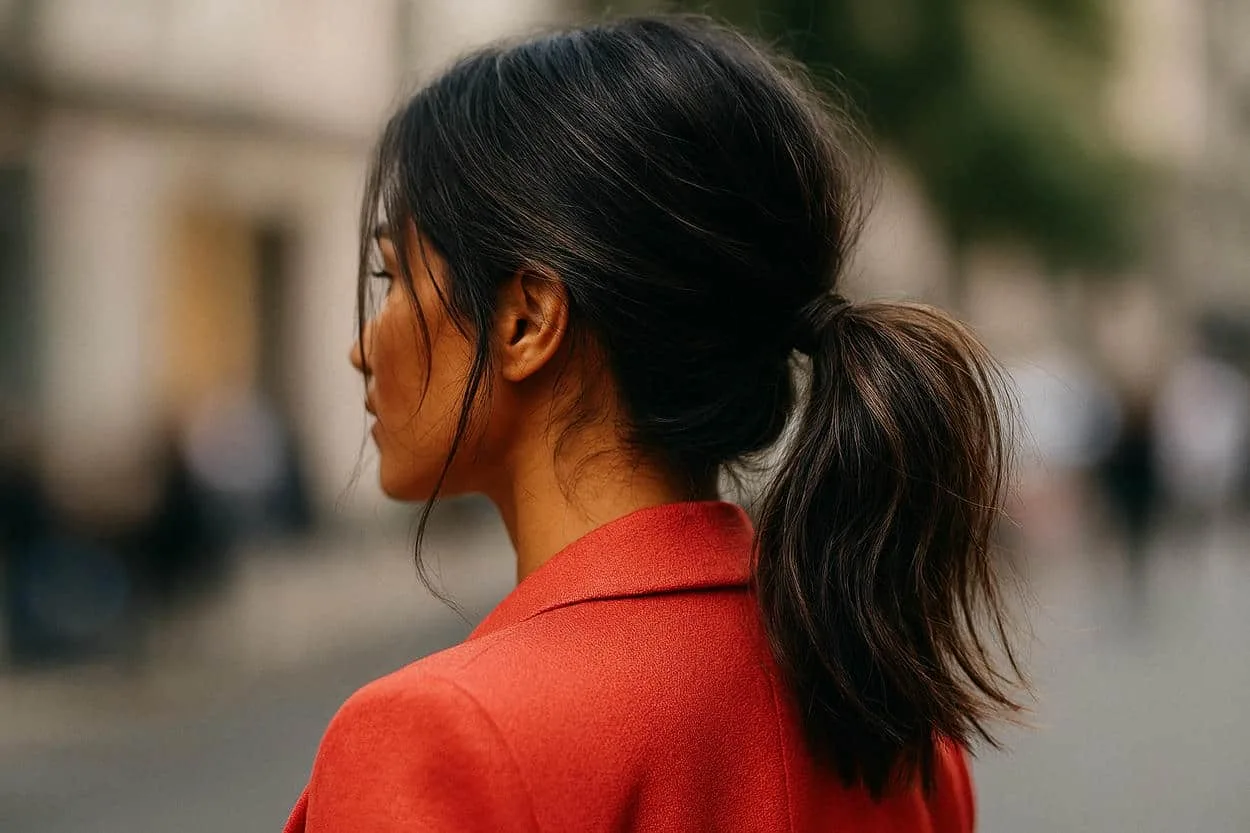 ponytail décontracté
