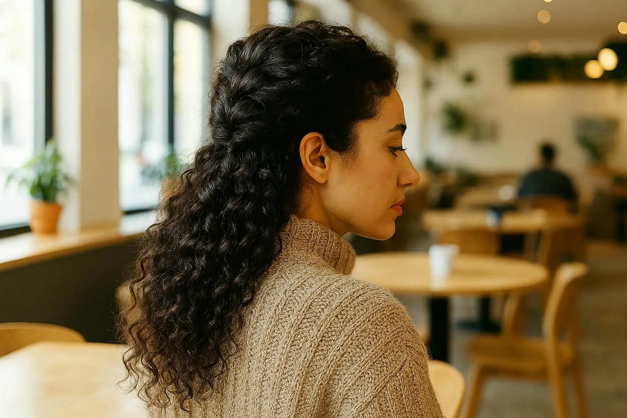 tresse française lâche