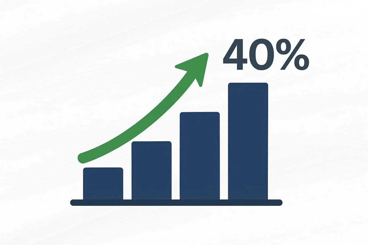augmenter chiffre d'affaires de 40%