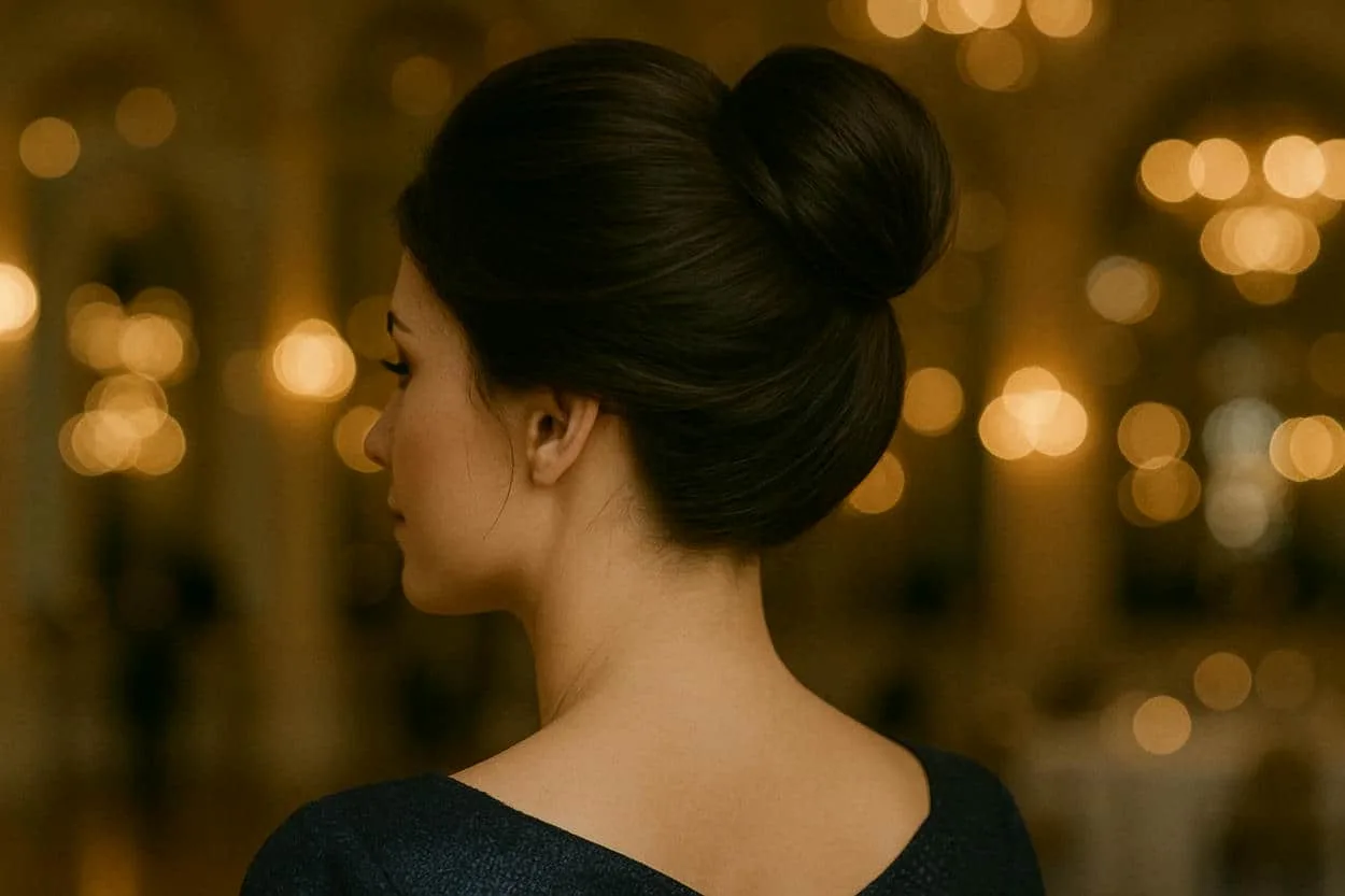 chignon haut de fêtes chignon haut de fêtes