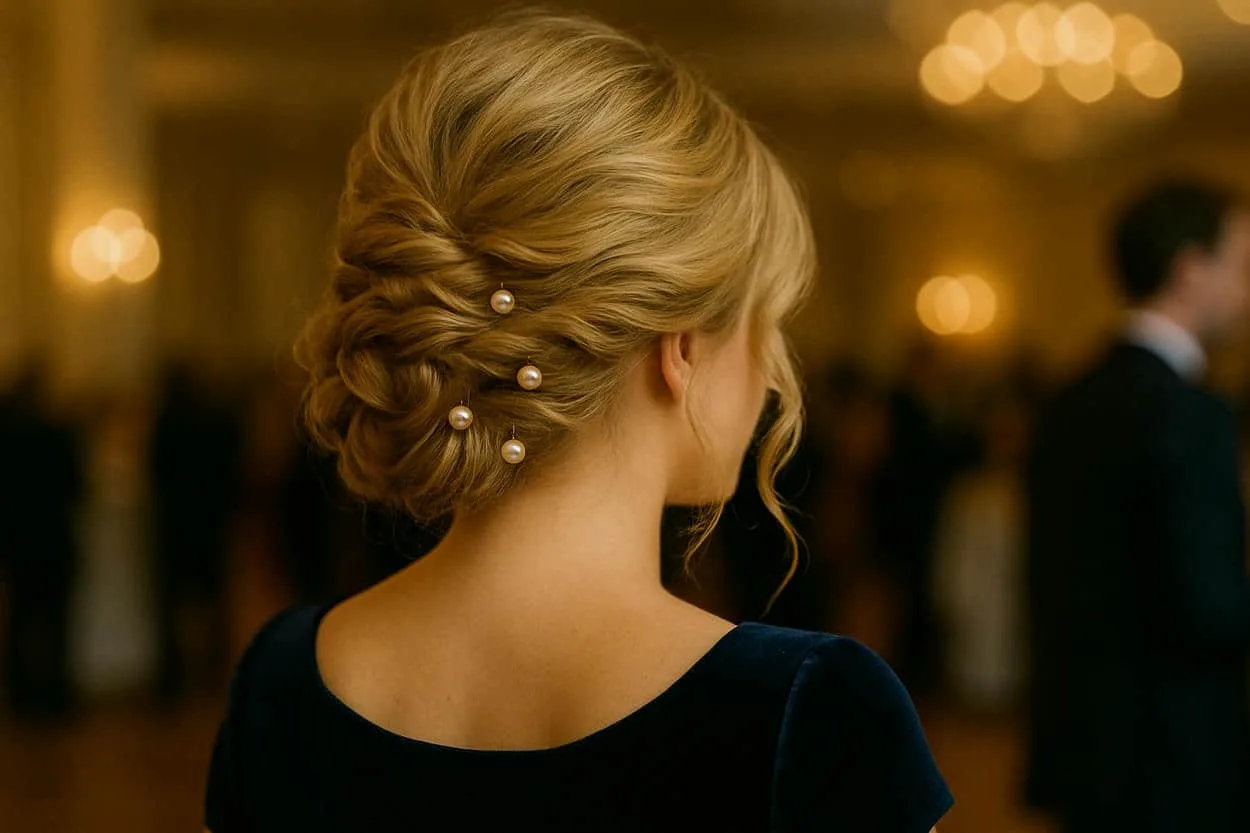 chignons avec épingles décoratives chignons avec épingles décoratives