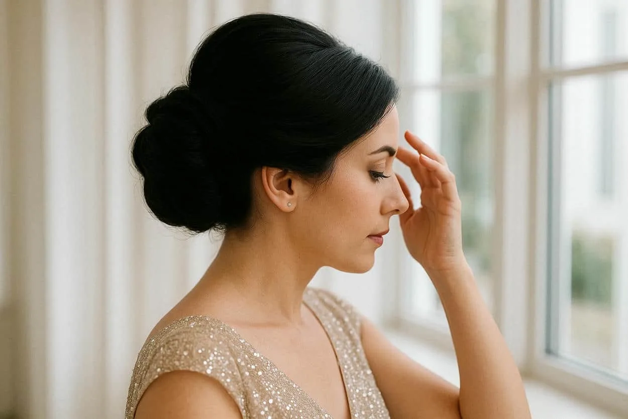 chignons de fêtes image en avant