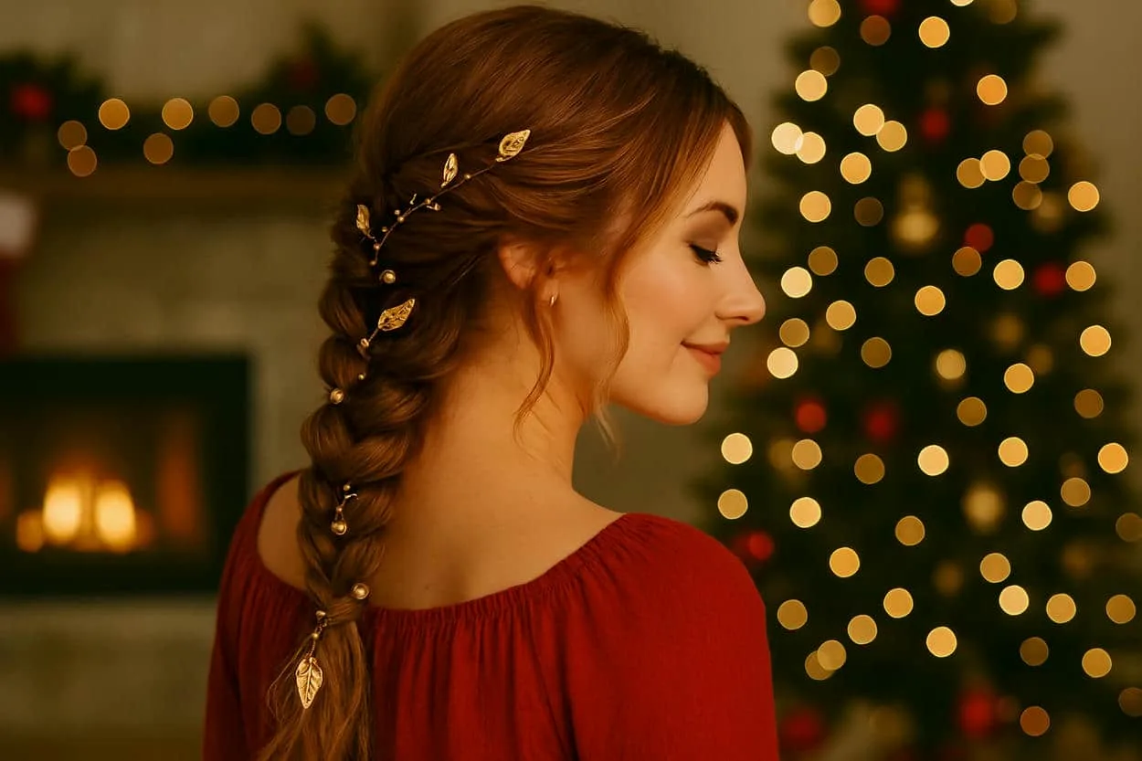 tresse bohème accessoires dorés