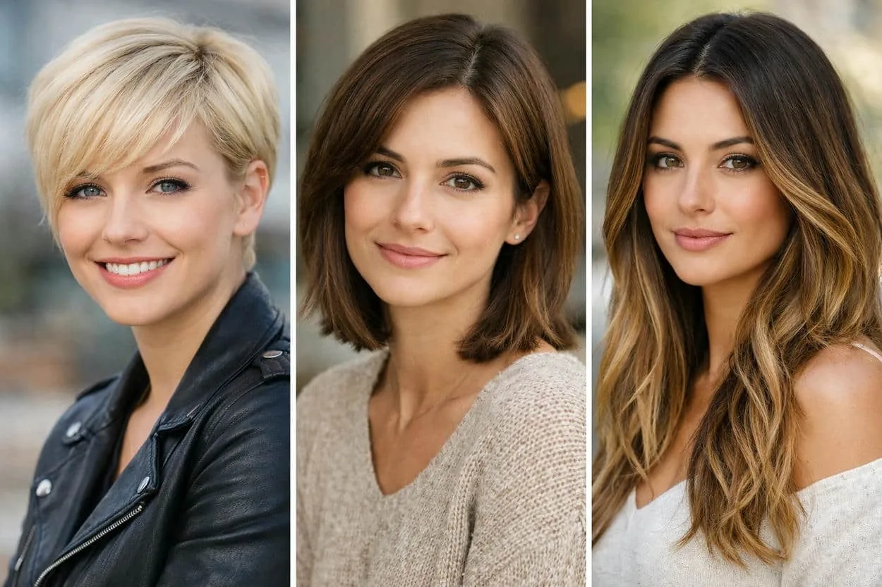 Coupes courtes, mi-longues ou longues