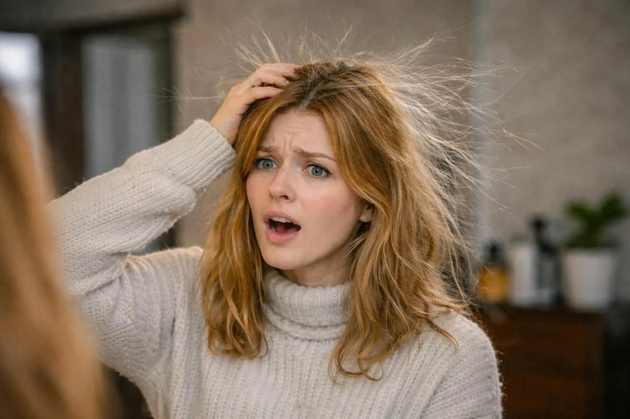 cheveux électriques en hiver2