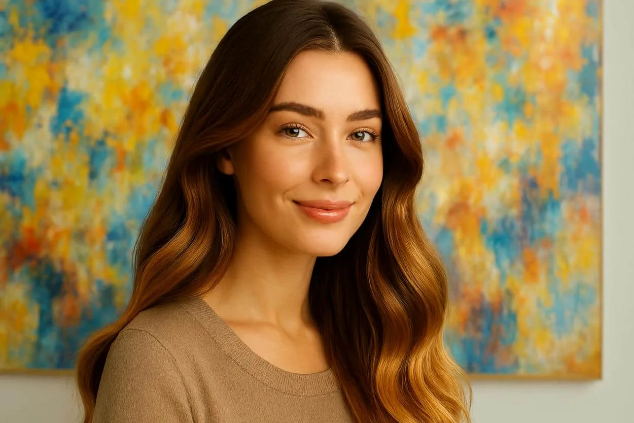 cheveux en bonne santé
