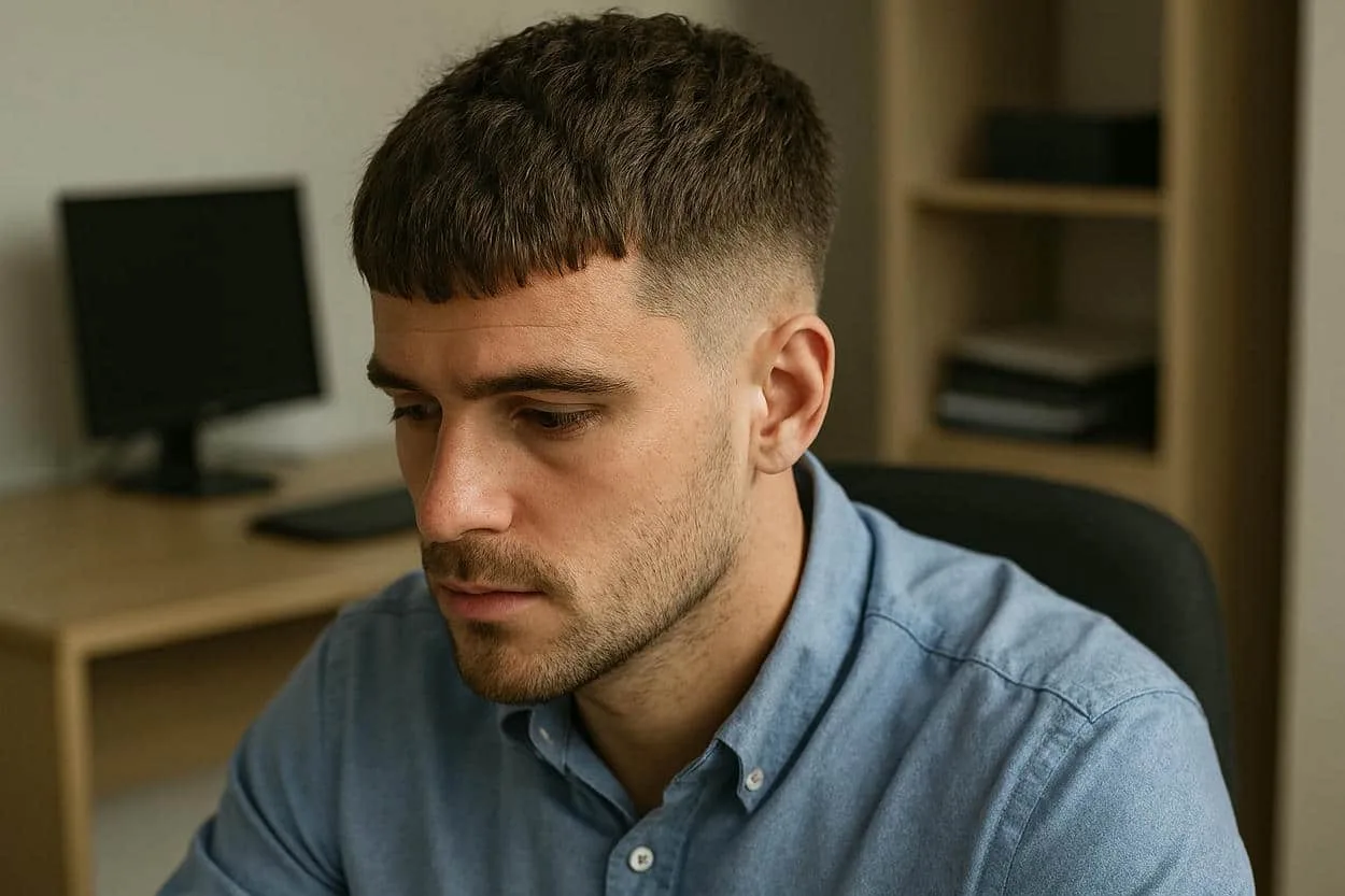 coupes texturées homme