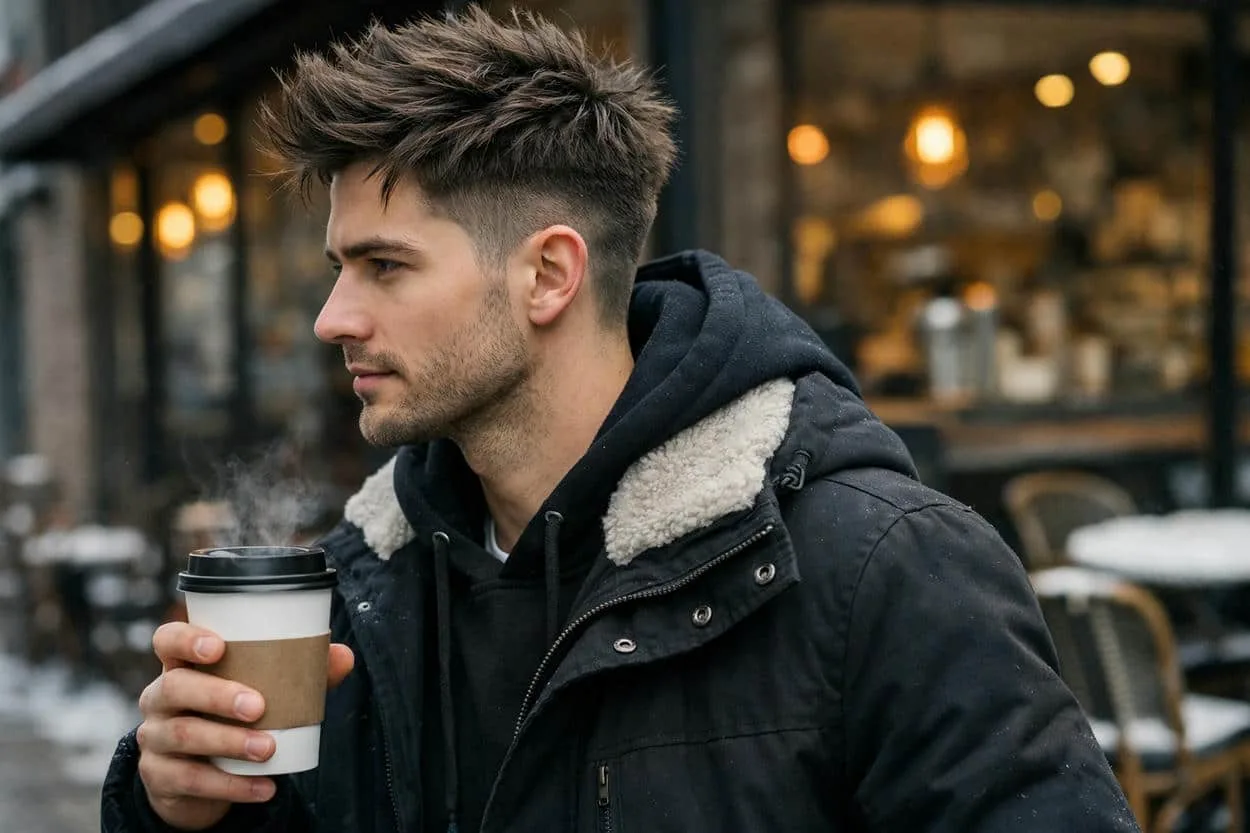 coupes texturées homme