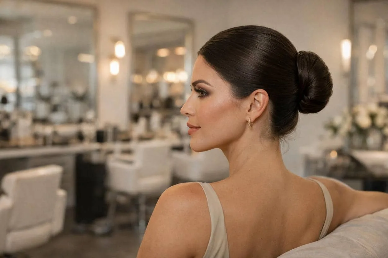 chignon poli-updos rapides