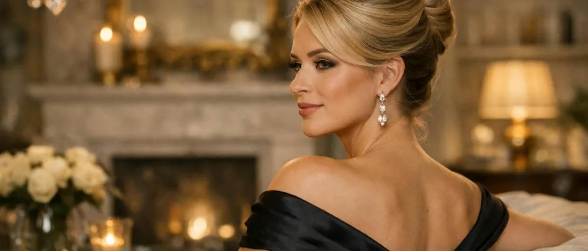 updos rapides-french twist