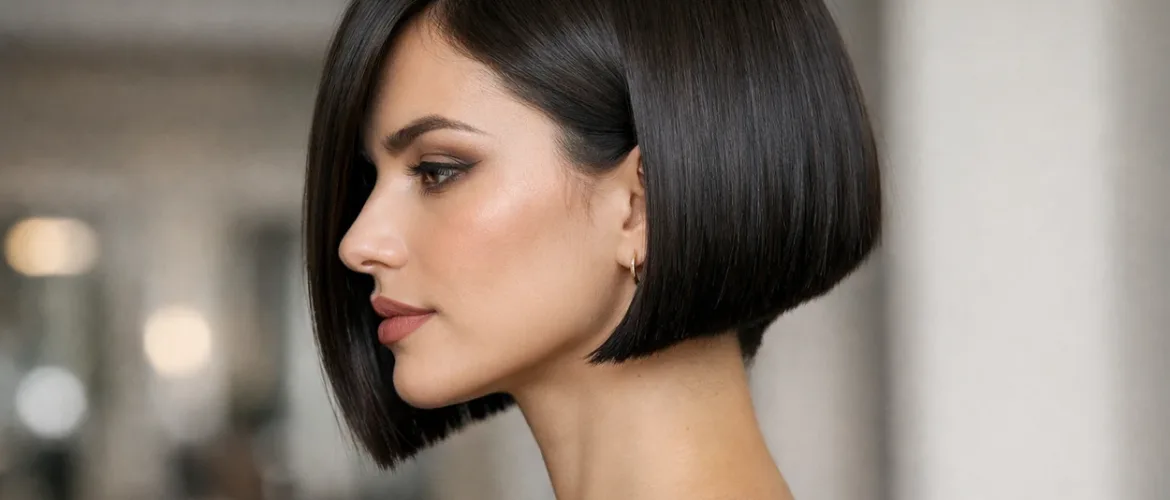 carré graphique au rasoir