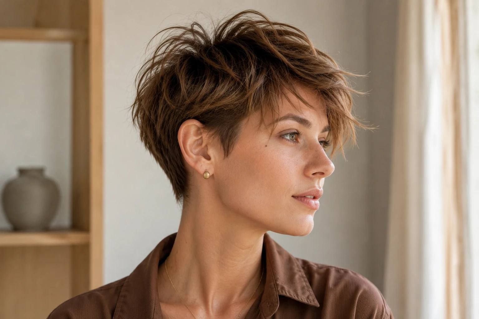 coupe boyish aérienne