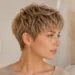 messy look et coupe courte-pixie ultra texturisé