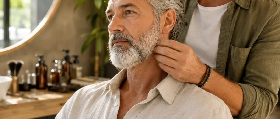 Barbe homme senior