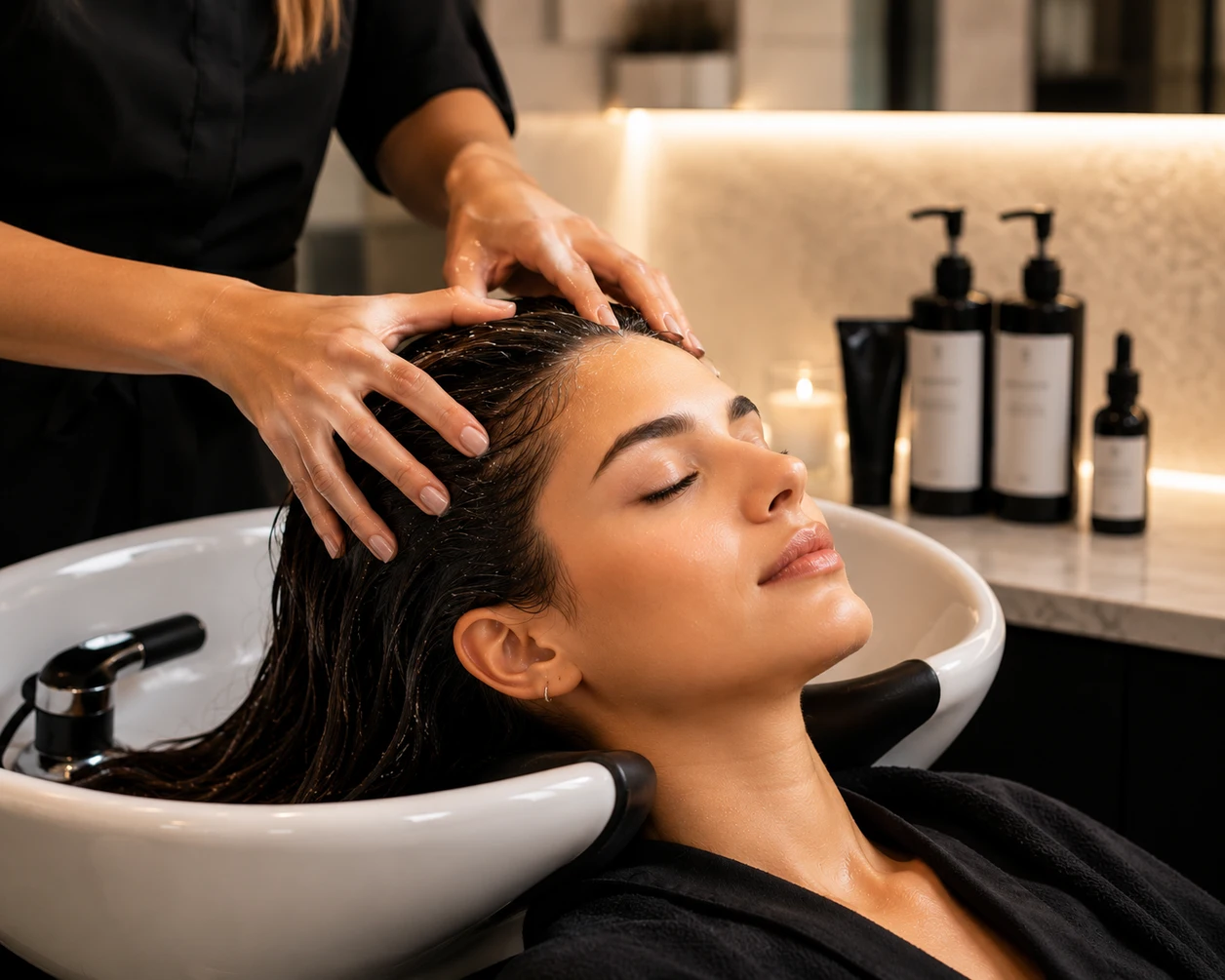 scalp care en salon