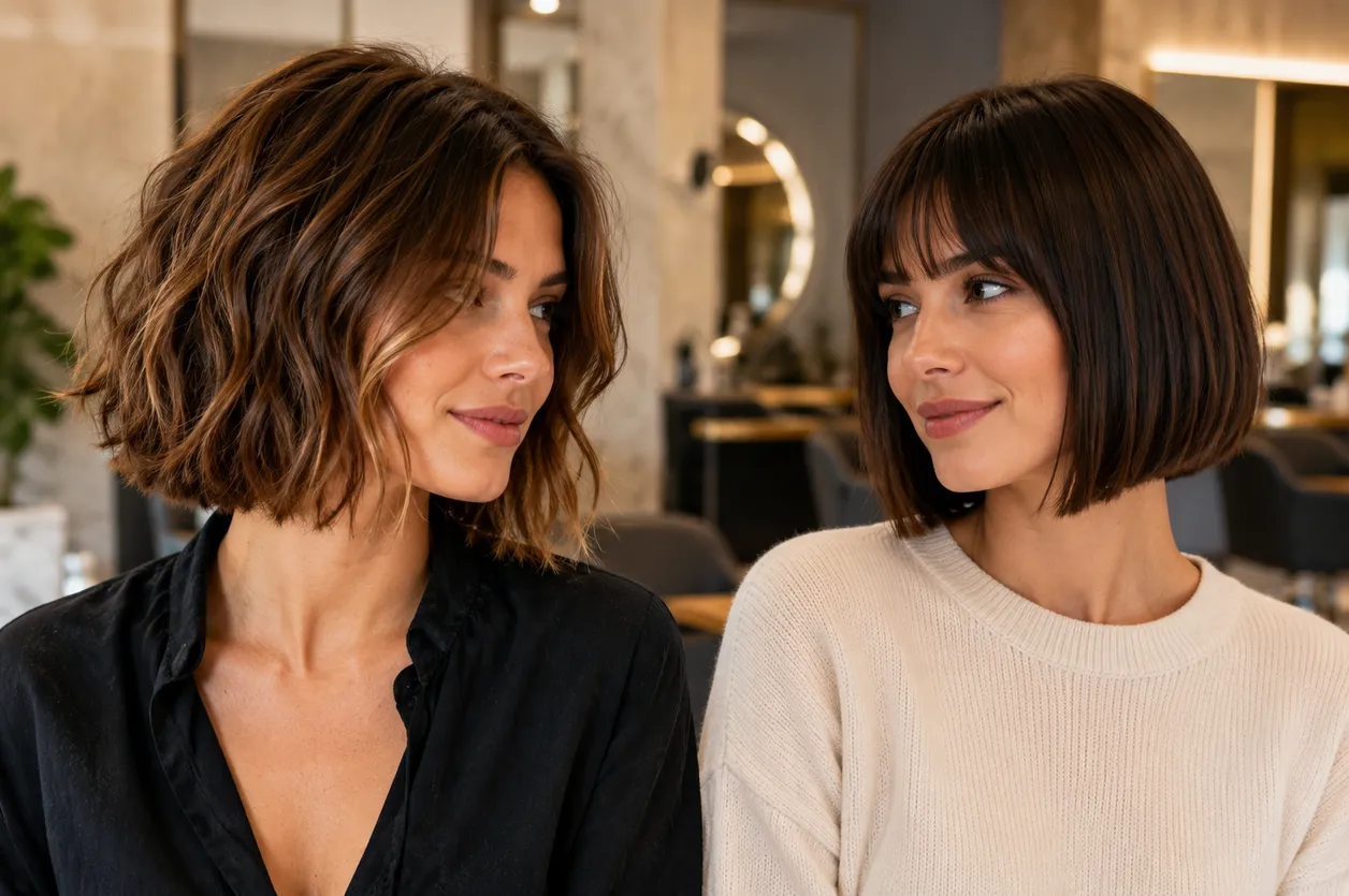 soft bob vs french bob