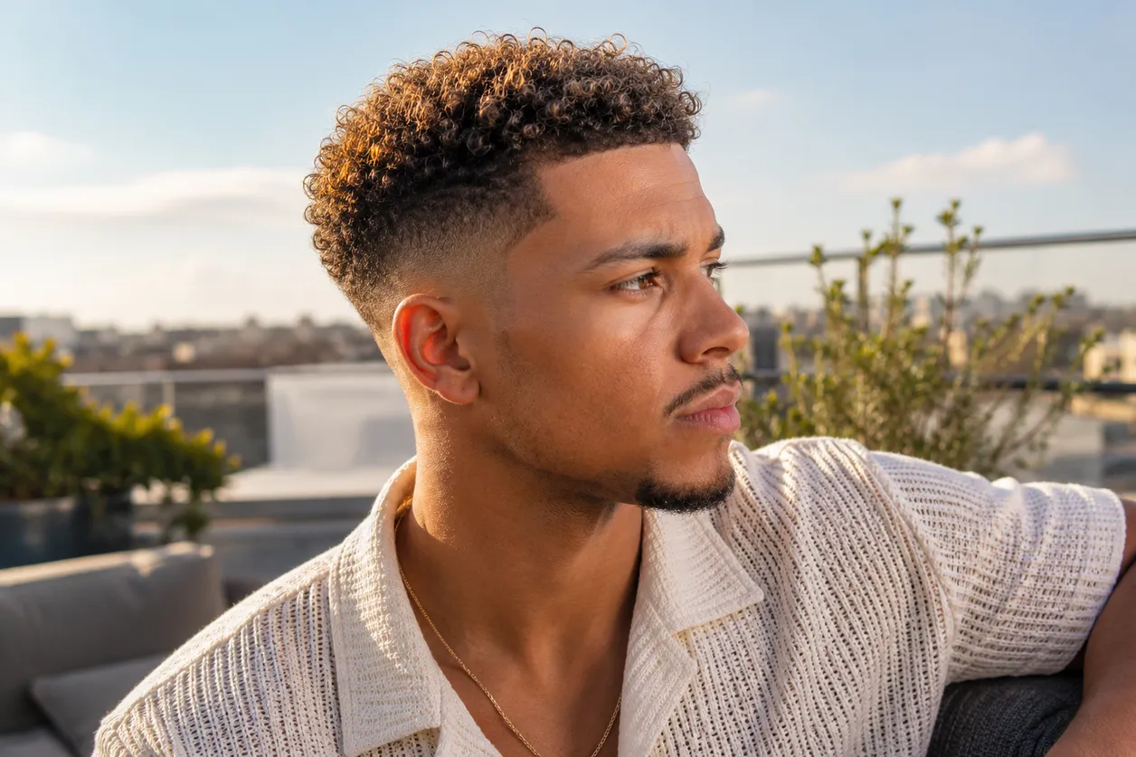 dégradé afro3